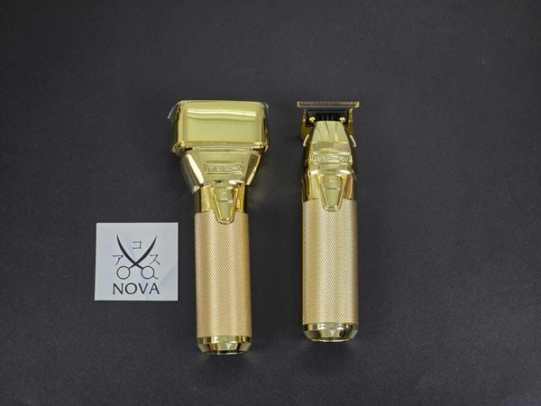  BabylissPRO® FXOne GoldFX Trimmer & Foil Shaver Prepack - Gold 