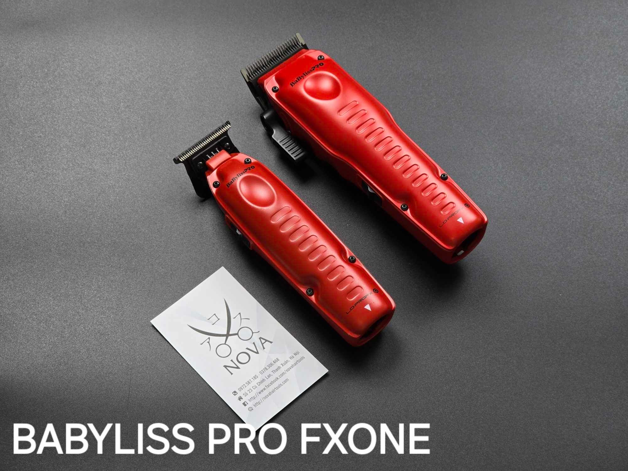  BaBylissPRO® FXONE Lo-Pro Matte Red 