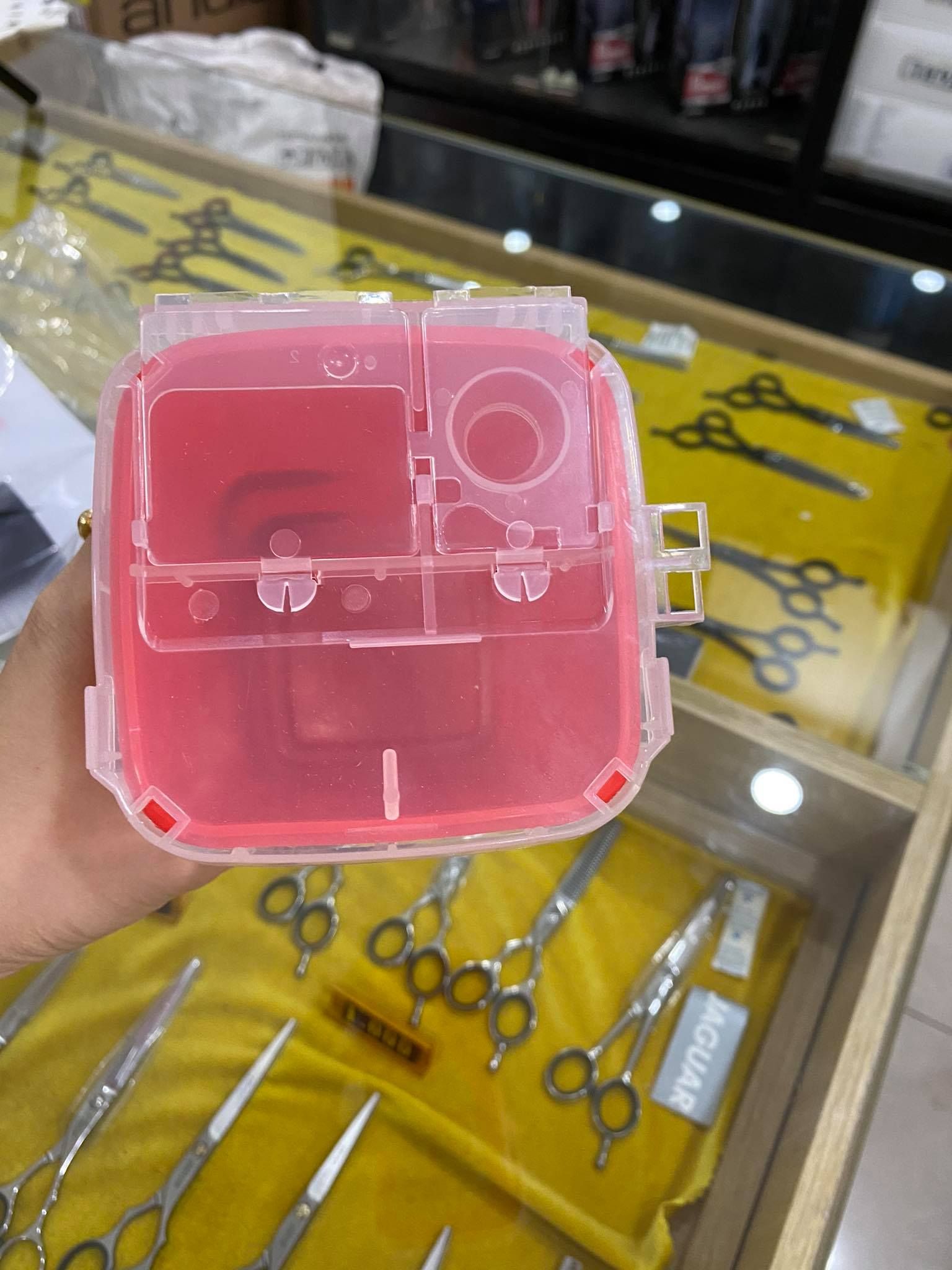  Hộp đựng lưỡi lam Barber Shop 