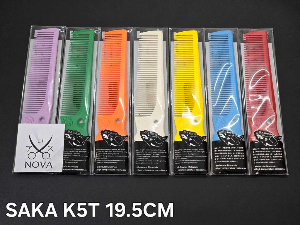  SAKA Lược K5T (19,5cm - Lược cắt tông đơ) 