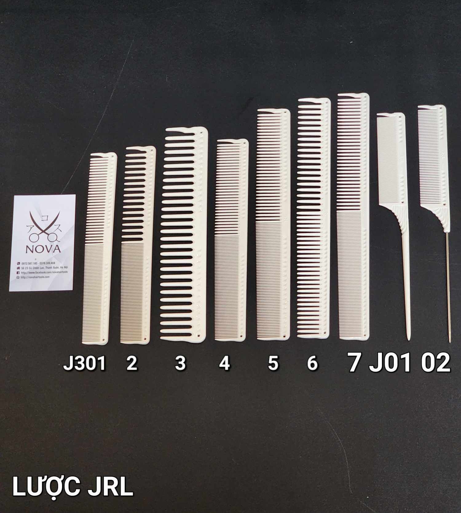  JRL - Lược cắt tóc nữ 