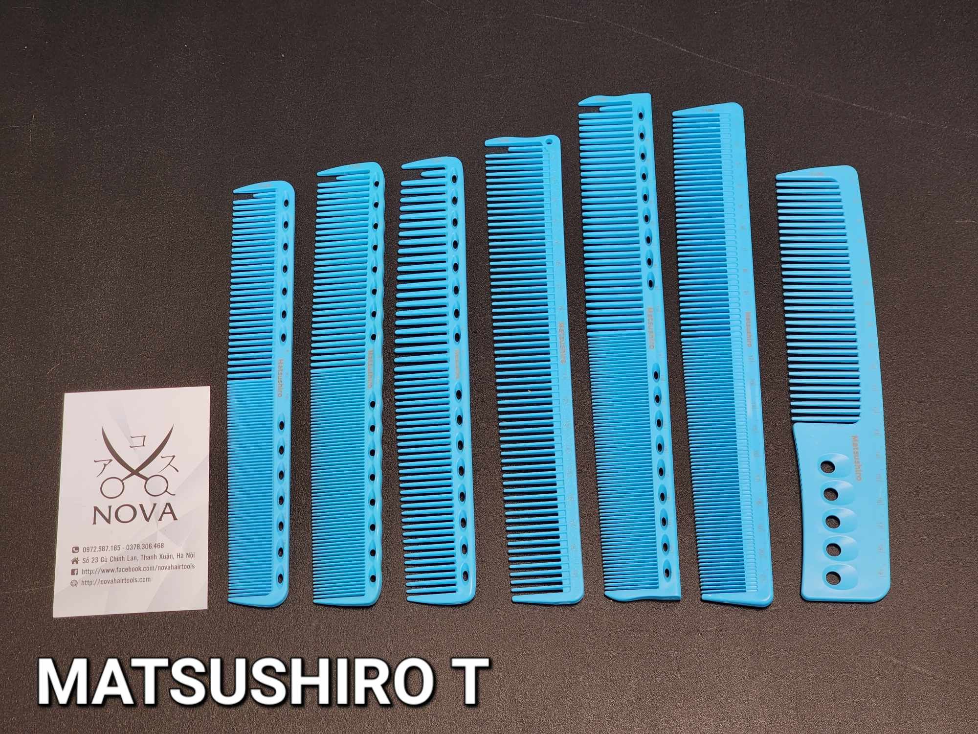 Matsushiro - Lược mã T xanh blue - 120 độ C 