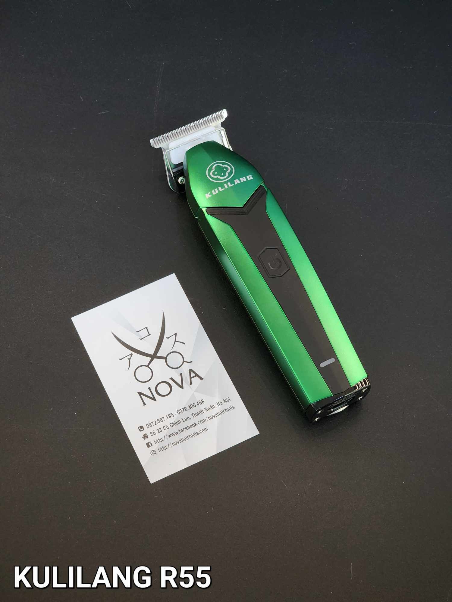  KULILANG - Tông đơ R66 - R55 màu xanh 