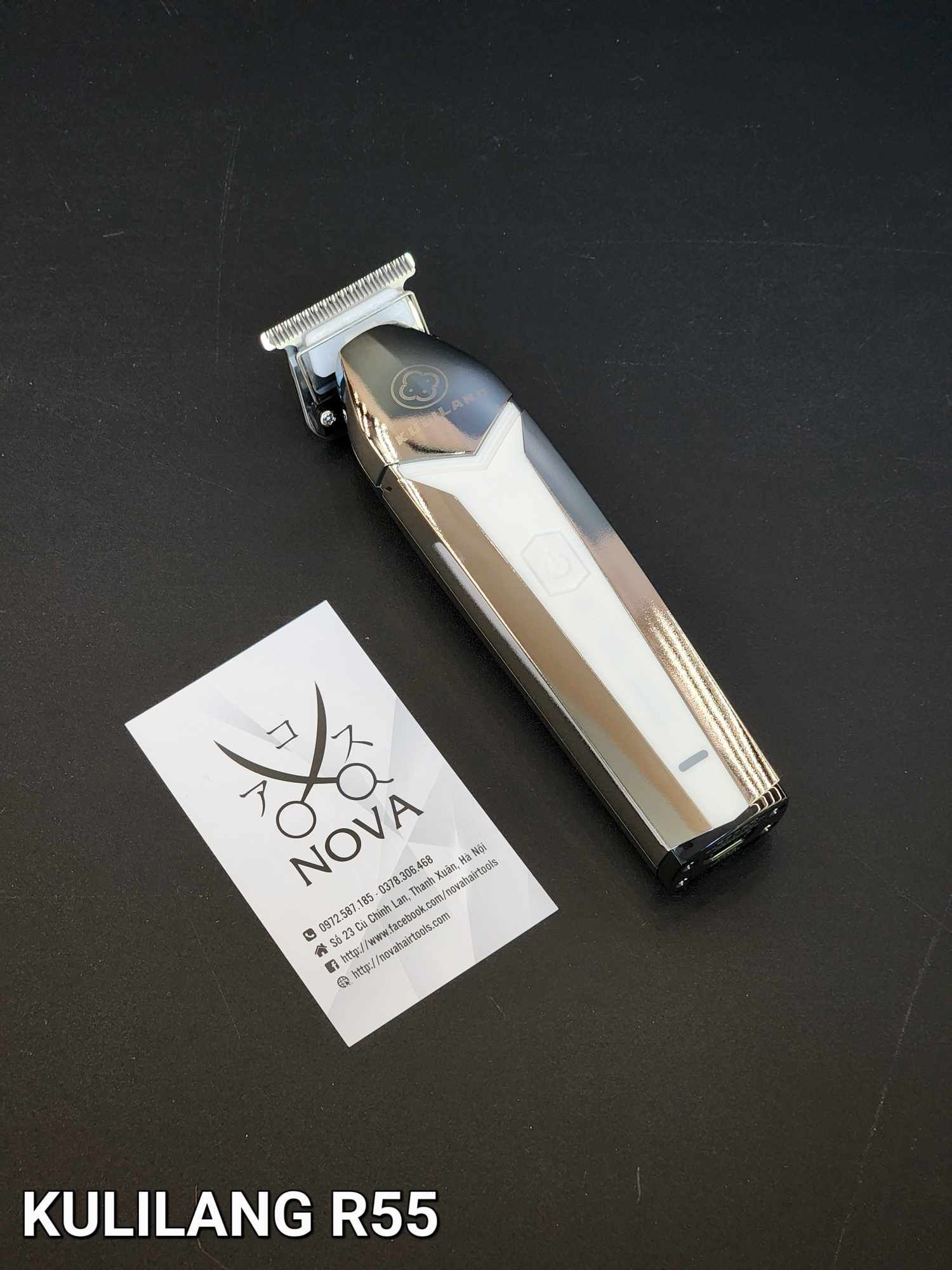  KULILANG - Tông đơ R66 - R55 - R11 màu bạc 