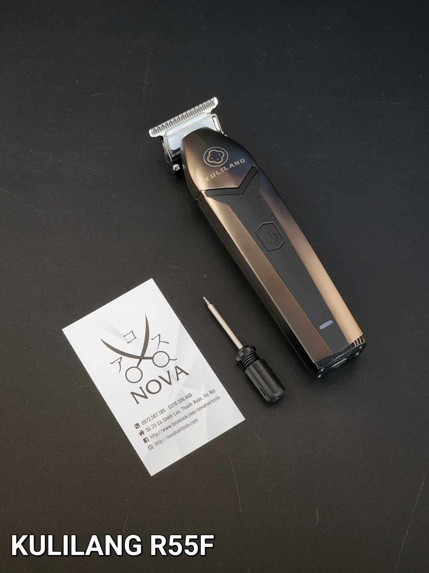  KULILANG - Tông đơ R77F - R55F - R11 màu đen 