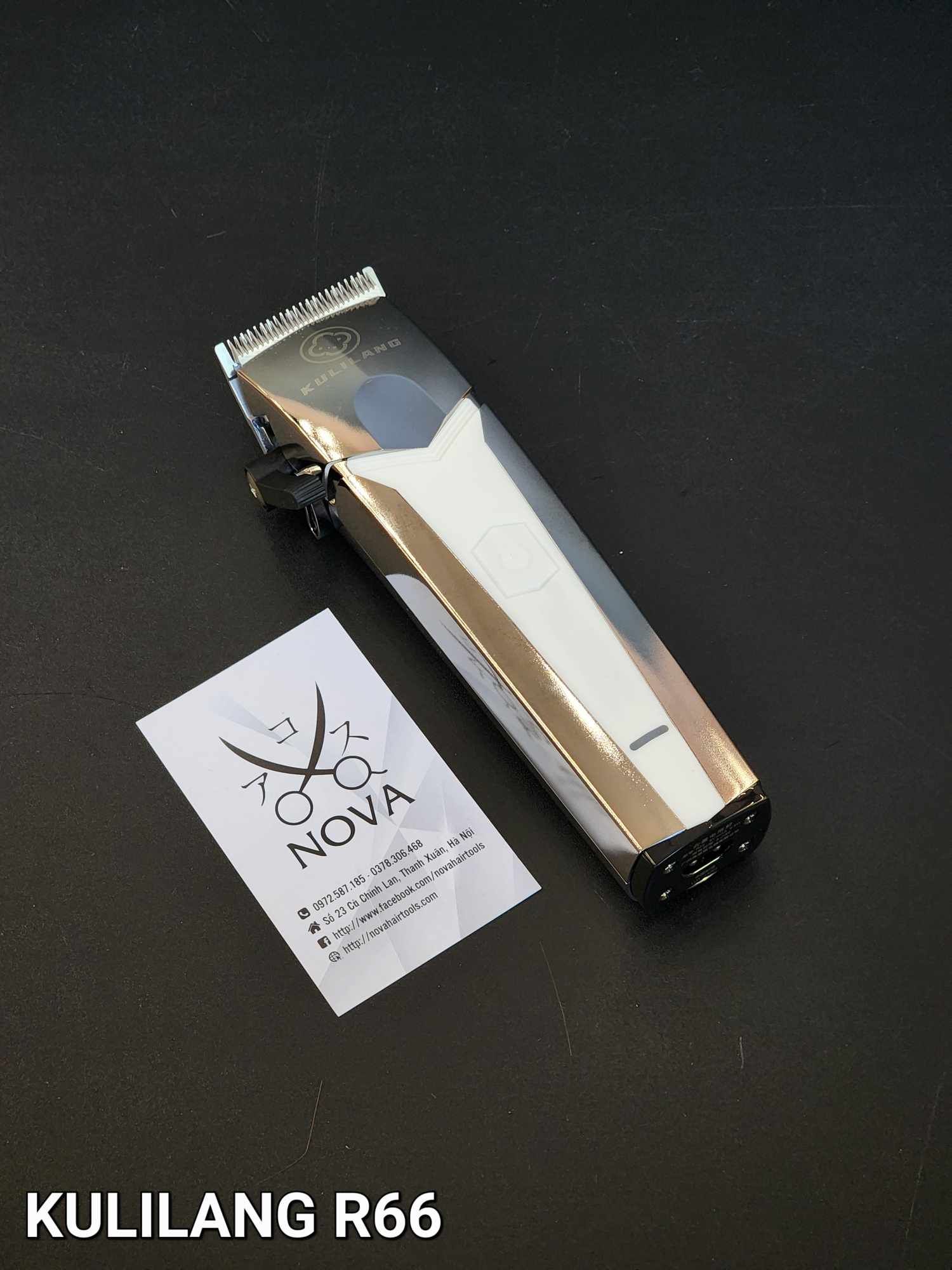  KULILANG - Tông đơ R66 - R55 - R11 màu bạc 