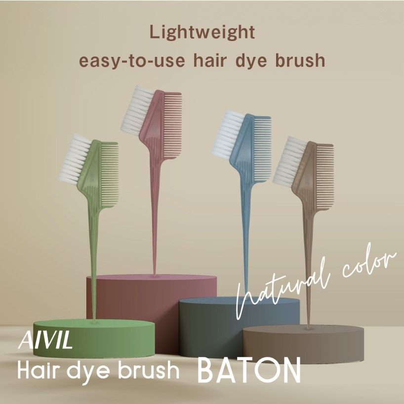  Aivil - Chổi 2 đầu pastel 