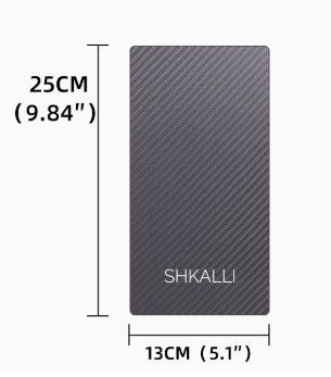  Shkalli - Tấm đỡ làm màu carbon TY - mỏng nhẹ - 1.2mm 