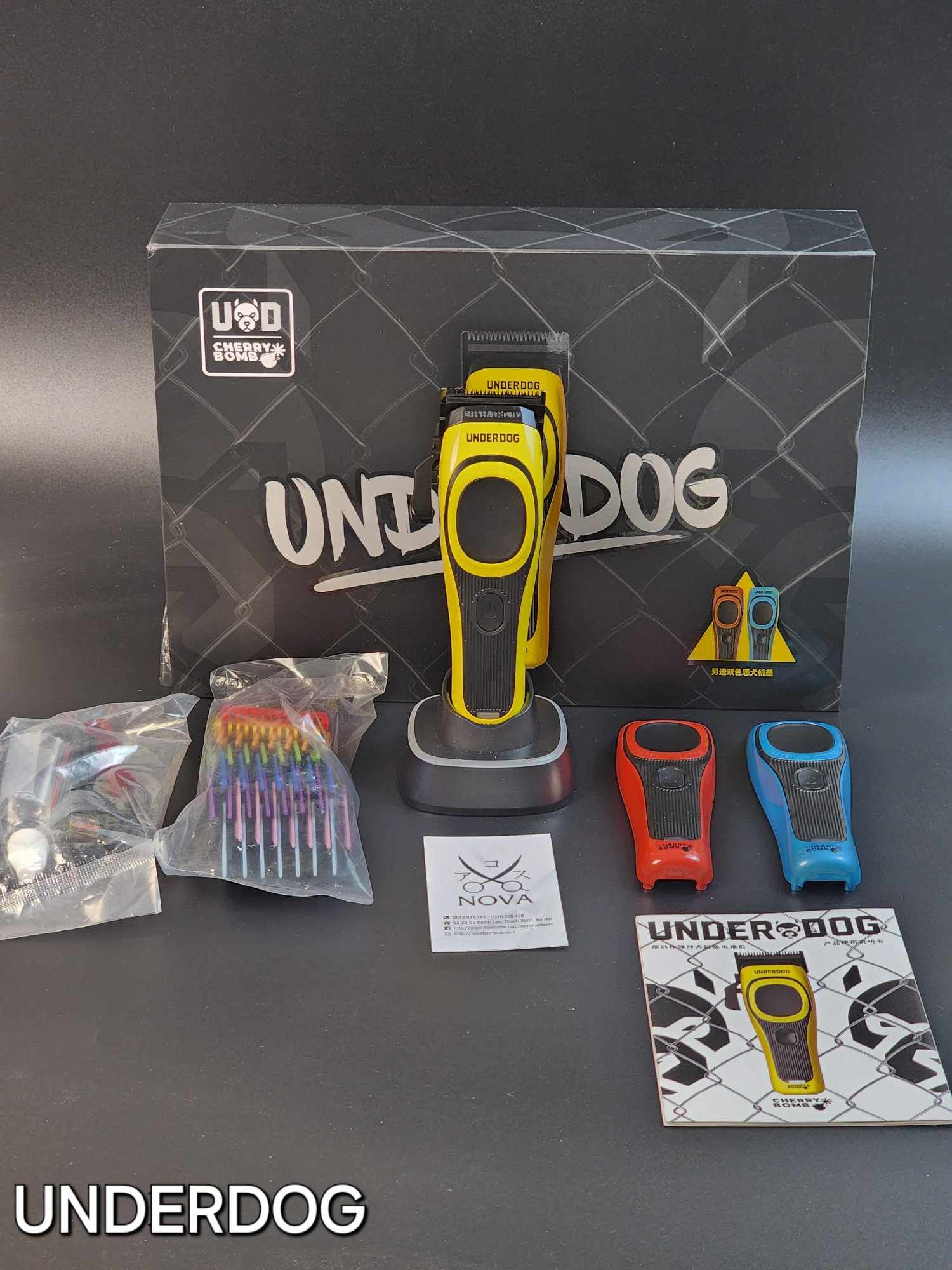  Cherry Bomb - Tông đơ động cơ từ tính Underdog 