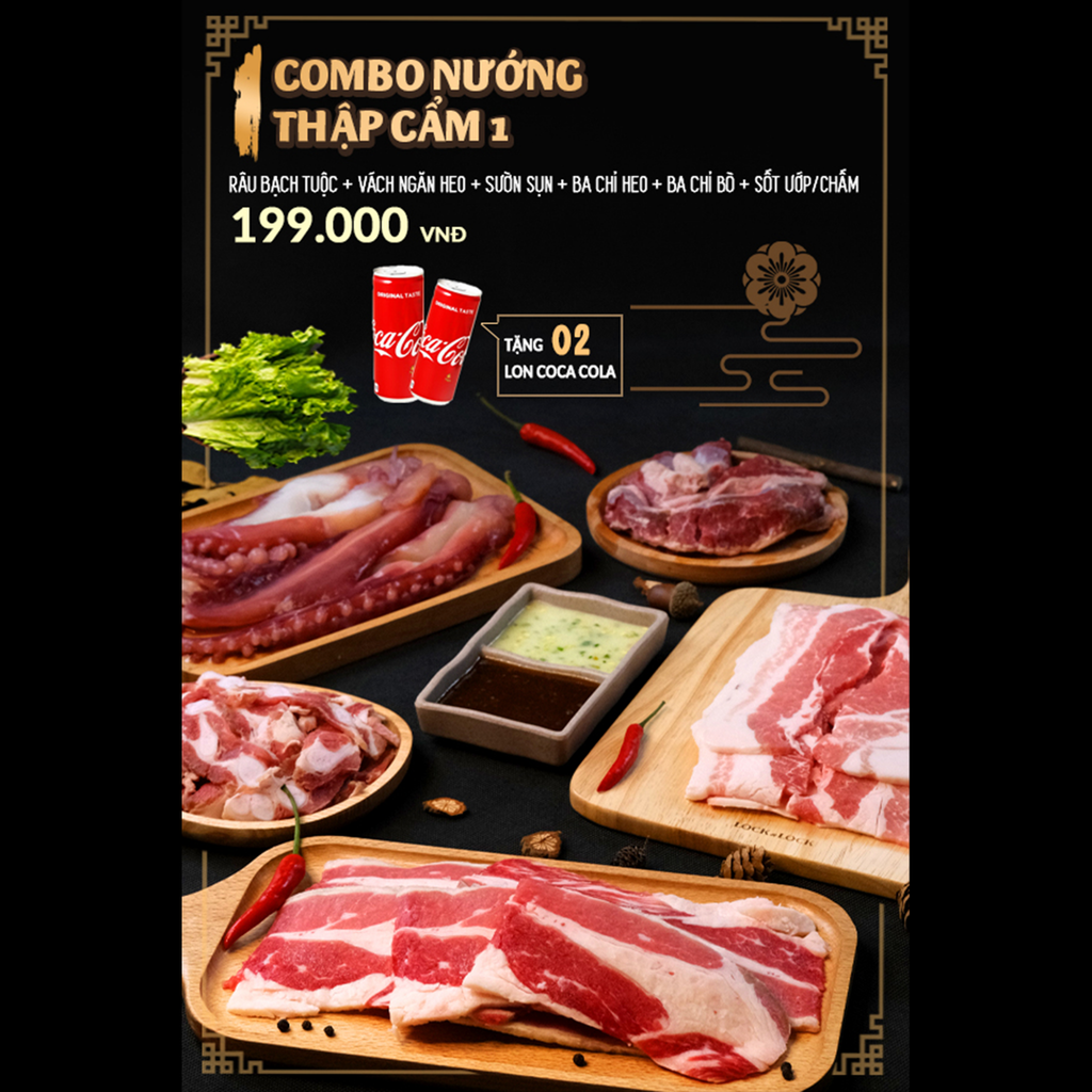 Combo nướng 1 (8-3) – Thực Phẩm Sơ Chế - 5Foods