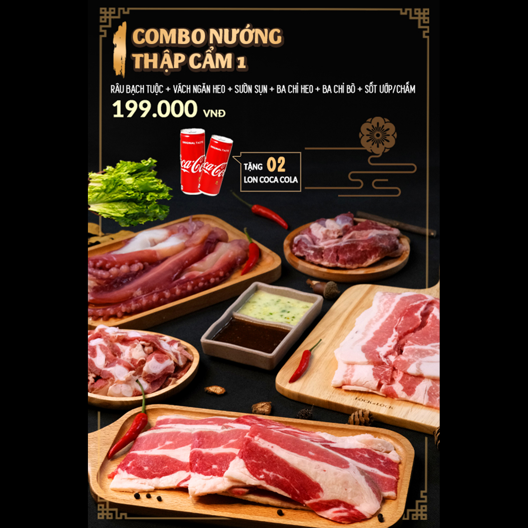  Combo nướng thập cẩm 1 