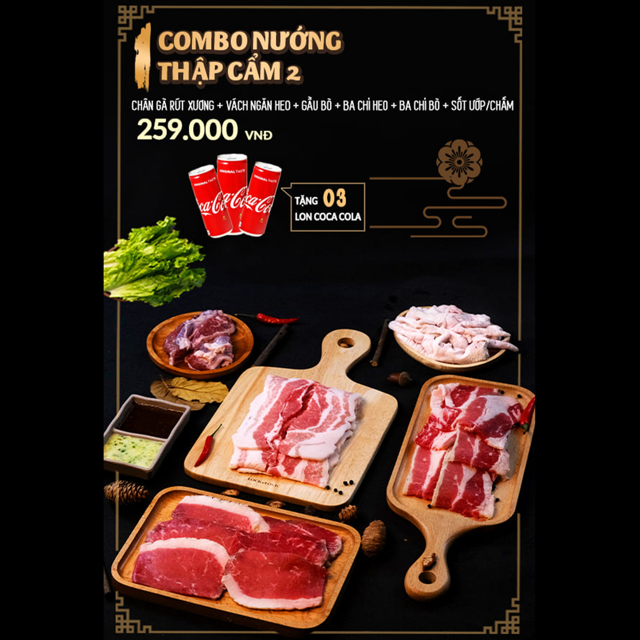  Combo nướng thập cẩm 2 