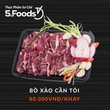  Bò xào cần tỏi (sơ chế) 