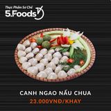  Canh ngao chua (sơ chế) 