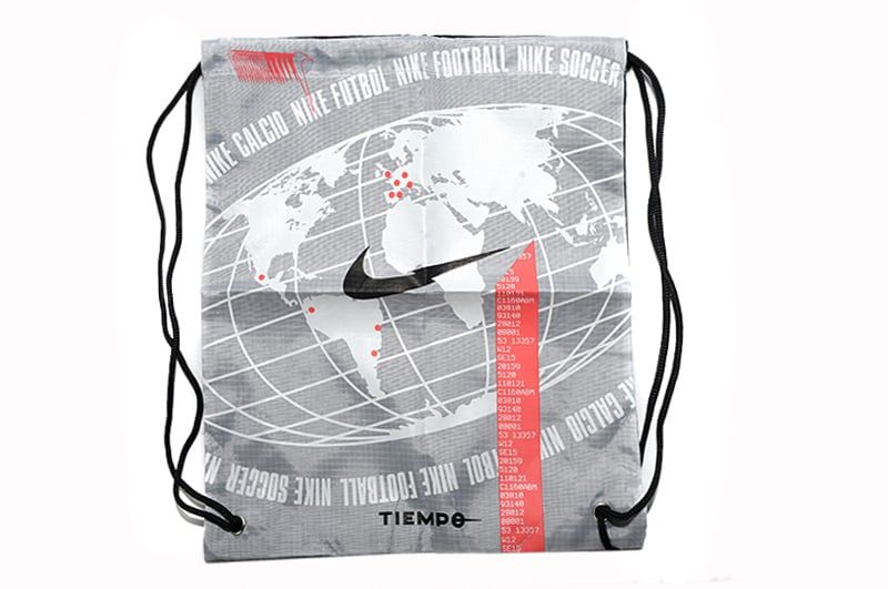 Túi rút đựng giày đá banh Nike Mercurial xanh dạ quang