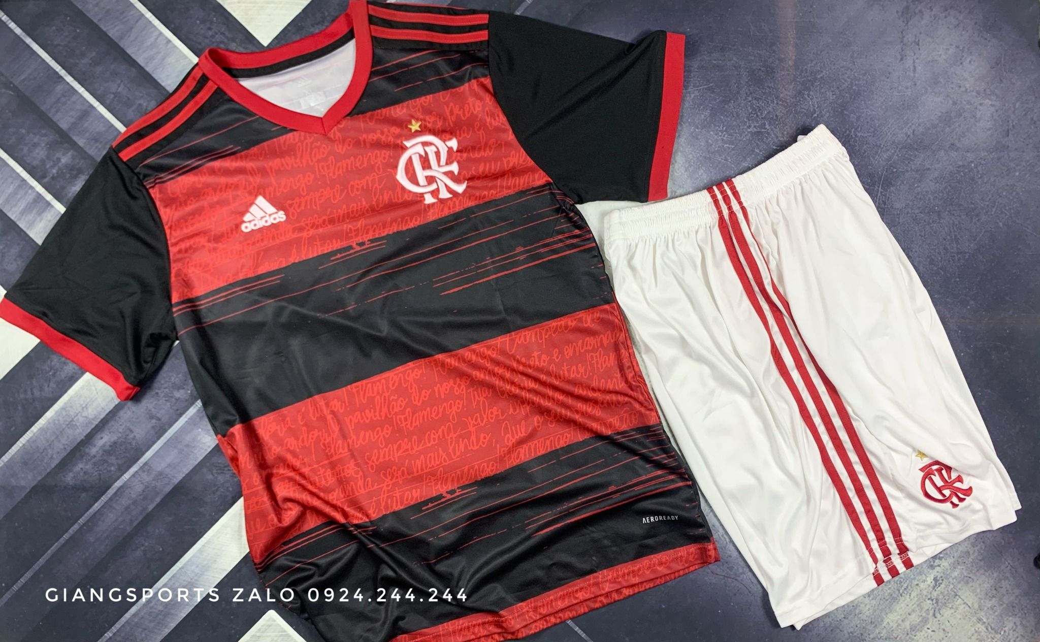 Ao bong a CLB Camisa Flamengo 2019 2020 Made in Thailand Home Kit GiangSport
