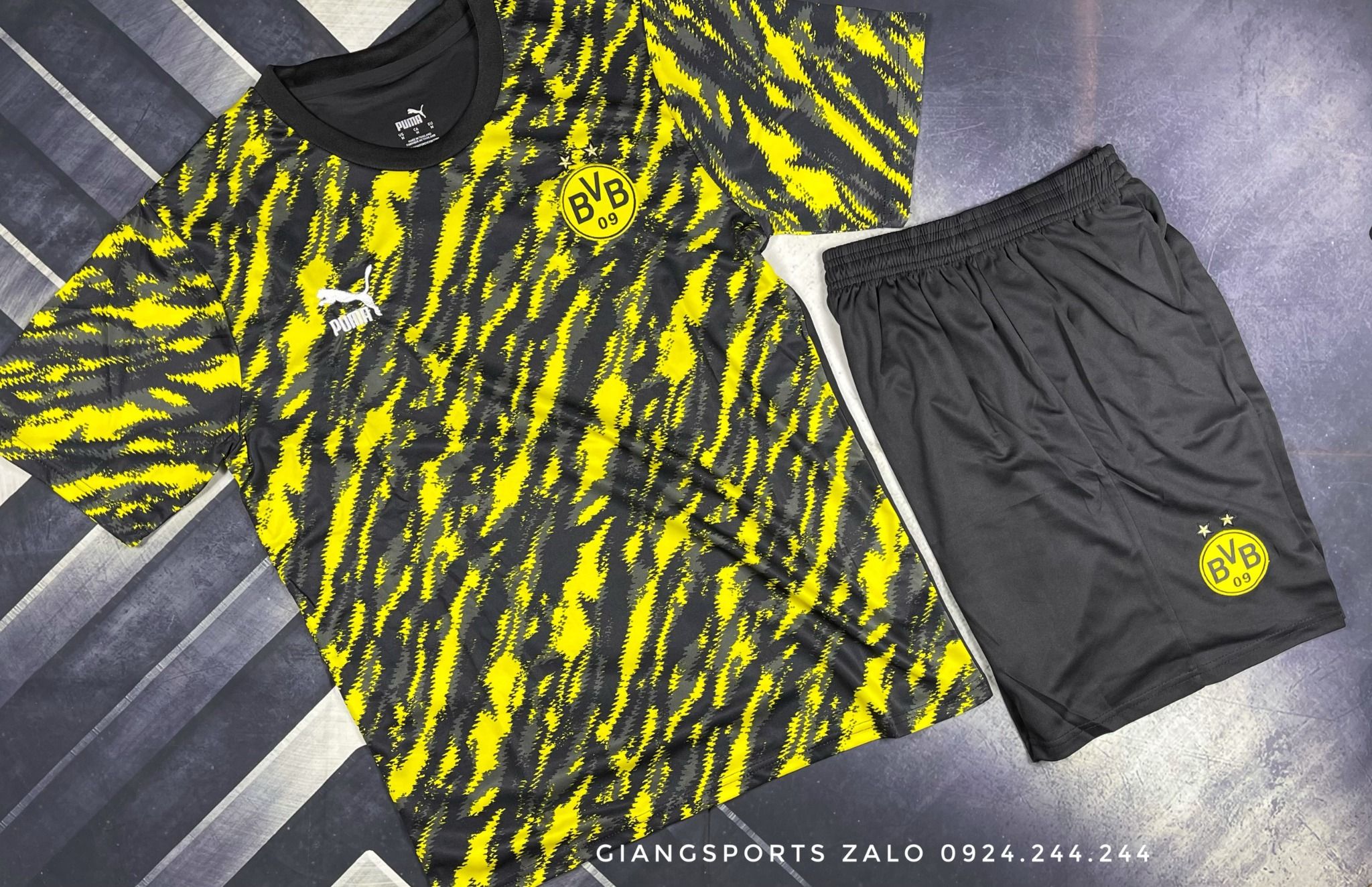 Áo bóng đá CLB Borussia Dortmund 2020/2021 (Đặt may) - Third Kits