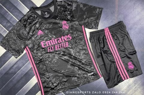 Áo bóng đá CLB Real Madrid mùa 2020/2021 (Đặt may) - Third Kits