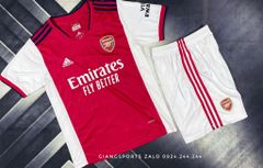 Áo bóng đá CLB Arsenal  mùa 2021/2022 (Đặt may) - Home Kits