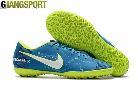 Giày sân cỏ nhân tạo Nike Mercurial Victory VI xanh đế TF