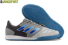 Giày futsal Adidas Competition Top xám IC