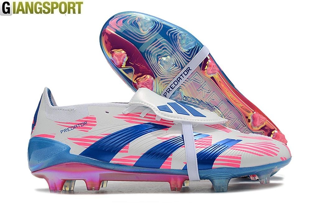 Giày sân cỏ tự nhiên Adidas Predator Elite Tongue đỏ FG