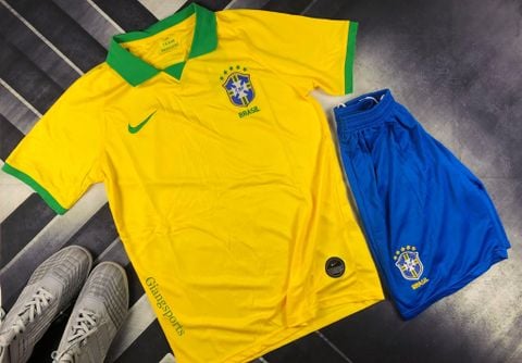 Áo bóng đá Quốc gia Brasil 2019/2020 (Đặt may) - Home Kits