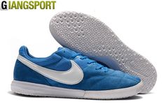 Giày đá banh Nike Premier Sala II xanh IC