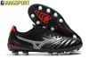 Giày sân cỏ tự nhiên Mizuno Morelia Neo III đen FG