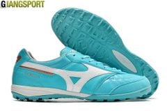 Giày sân cỏ nhan tạo Mizuno Morelia xanh TF