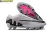 Giày sân cỏ tự nhiên Nike Air Zoom Mercurial Vapor XV Elite xám đế AG