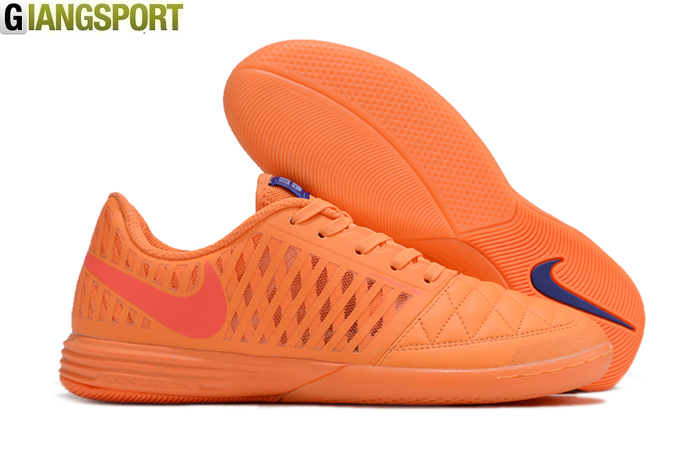 Giày đá banh Nike Lunar Gato II cam IC
