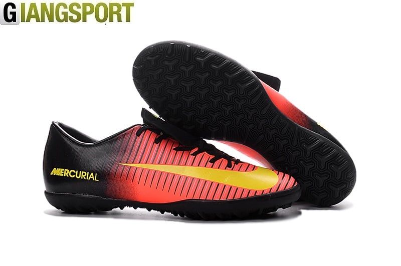 Giày sân cỏ nhân tạo Nike Mercurial Victory VI đỏ vàng đế TF