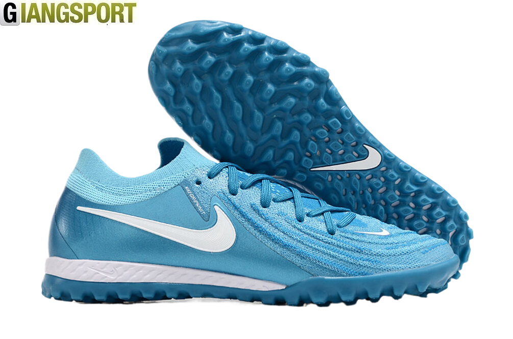 Giày sân cỏ nhân tạo Nike Phantom Lunar GX2 Elite xanh TF