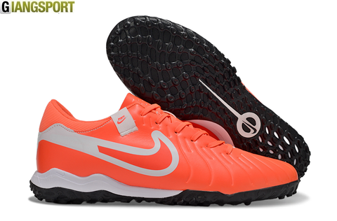 Giày sân cỏ nhân tạo Nike Tiempo Legend 10 cam đế TF