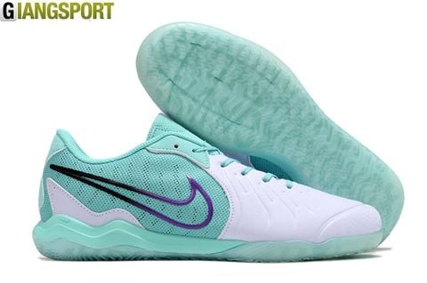 Giày sân futsal Nike Tiempo Legend 10 xanh đế IC