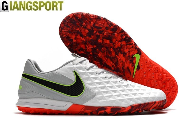 Giày sân cỏ nhân tạo Nike Tiempo Legend VIII Pro xám TF