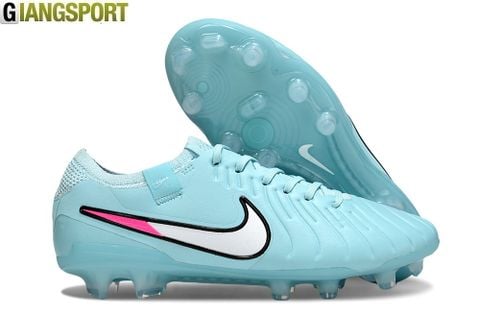 Giày sân cỏ tự nhiên Nike Tiempo Legend 10 Elite Pro xanh FG