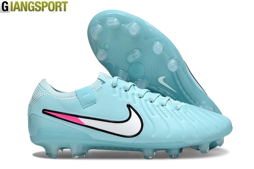 Giày sân cỏ tự nhiên Nike Tiempo Legend 10 Elite Pro xanh FG