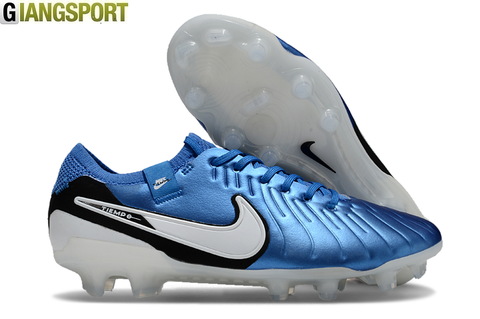 Giày sân cỏ tự nhiên Nike Tiempo Legend 10 Elite Pro xanh FG