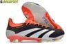 Giày sân cỏ tự nhiên Adidas Predator Accuracy+ đen đỏ có dây FG