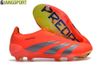 Giày sân cỏ tự nhiên Adidas Predator Elite đỏ không dây FG