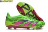 Giày sân cỏ tự nhiên Adidas Predator Accuracy+ xanh không dây FG