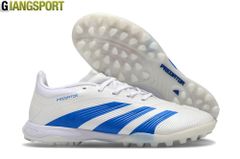 Giày sân cỏ nhân tạo Adidas Predator 24 Elite trắng có dây TF