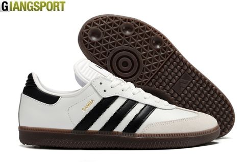 Giày futsal Adidas Samba Messi trắng đen IC
