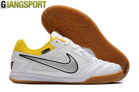Giày đá banh Nike Supreme x SB Gato trắng đế IC