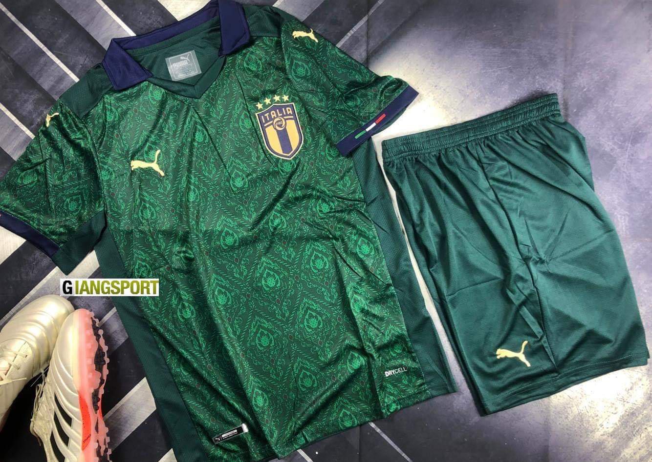 Áo bóng đá Quốc gia Ý 2019/2020 (Đặt may) - Aways Kits