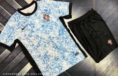 Áo bóng đá Euro 2024 Quốc Gia Bồ Đào Nha (Made in Thailand) - Aways Kits