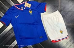 Áo bóng đá Euro 2024 Quốc Gia Pháp (Made in Thailand) - Home Kits