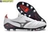Giày sân cỏ tự nhiên Mizuno Morelia Neo IV trắng đen FG